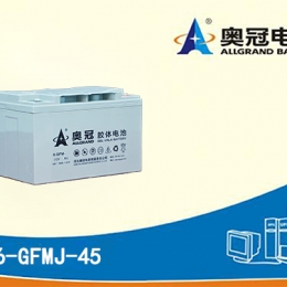奥冠电池6-GFMJ-45